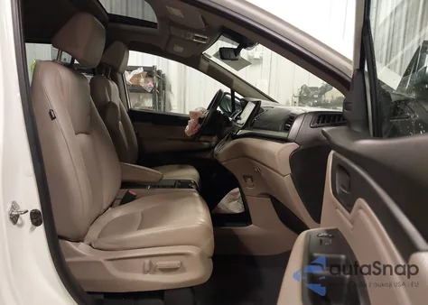 2018 Honda Odyssey Ex-L из США, поврежденный, VIN 5FNRL6H7XJB096290